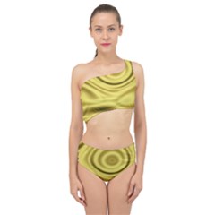 Golden Wave 3 Spliced Up Two Piece Swimsuit by Sabelacarlos