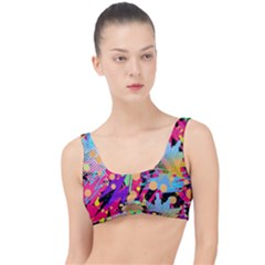 Psychedelic Geometry The Little Details Bikini Top by Filthyphil
