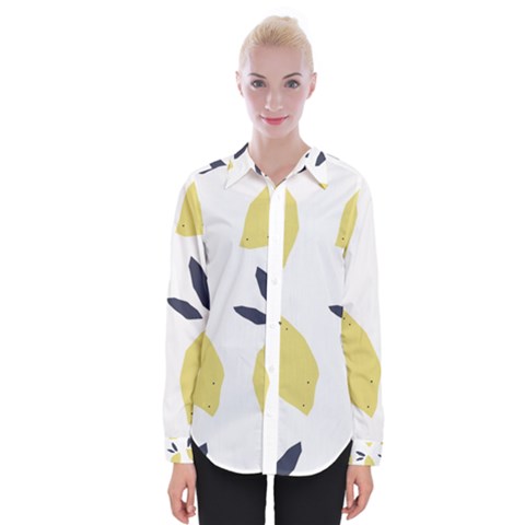 Laser Lemons Womens Long Sleeve Shirt by andStretch