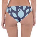 Orchard Fruits in Blue Reversible Hipster Bikini Bottoms View4