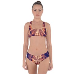 Sun Fractal Criss Cross Bikini Set by Sparkle
