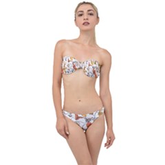 Lady Like Classic Bandeau Bikini Set by designsbymallika