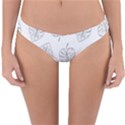 Doodle leaves Reversible Hipster Bikini Bottoms View3