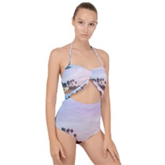 Seascape Scallop Top Cut Out Swimsuit by goljakoff