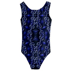 Mandala Cage Kids  Cut-out Back One Piece Swimsuit