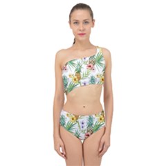Tropical Pineapples Spliced Up Two Piece Swimsuit by goljakoff