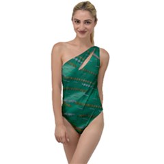 Colors To Celebrate All Seasons Calm Happy Joy To One Side Swimsuit by pepitasart
