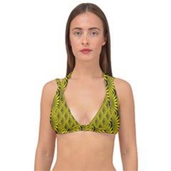 Digital Illusion Double Strap Halter Bikini Top by Sparkle