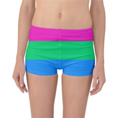 Polysexual Pride Flag Lgbtq Reversible Boyleg Bikini Bottoms by lgbtnation