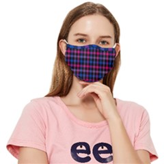 Bisexual Pride Checkered Plaid Fitted Cloth Face Mask (adult) by VernenInk