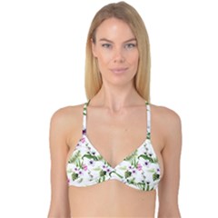 Summer Flowers Reversible Tri Bikini Top by goljakoff