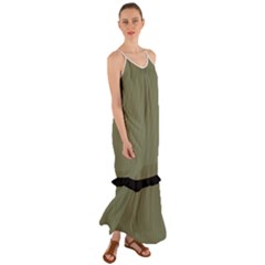 Calliste Green - Cami Maxi Ruffle Chiffon Dress by FashionLane