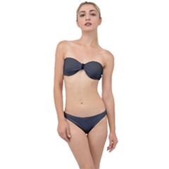 Anchor Grey - Classic Bandeau Bikini Set by FashionLane