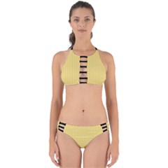 Jasmine Yellow - Perfectly Cut Out Bikini Set by FashionLane