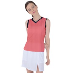 Living Coral - Women s Sleeveless Sports Top by FashionLane