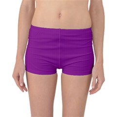 Lollipop Purple - Reversible Boyleg Bikini Bottoms by FashionLane