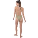 Rich Gold - Backless Halter One Piece Swimsuit View2