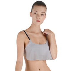 Pale Grey - Layered Top Bikini Top  by FashionLane