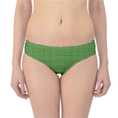 Green Knitting Hipster Bikini Bottoms by goljakoff