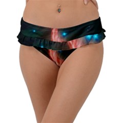   Space Galaxy Frill Bikini Bottom by IIPhotographyAndDesigns