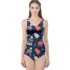 Beanie Love One Piece Swimsuit by designsbymallika