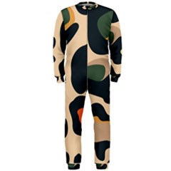 Exotic Leopard Skin Design Onepiece Jumpsuit (men)  by ArtsyWishy