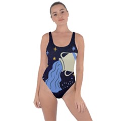 Aquarius Horoscope Astrology Zodiac Bring Sexy Back Swimsuit by Mariart