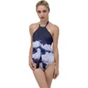 Blue whale dream Go with the Flow One Piece Swimsuit View1