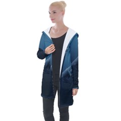 Whales Family Longline Hooded Cardigan by goljakoff