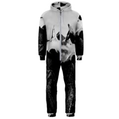 Whale In Clouds Hooded Jumpsuit (men)  by goljakoff