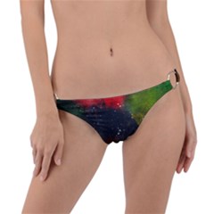 Color Splashes Ring Detail Bikini Bottom by goljakoff
