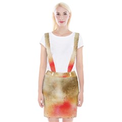 Golden Paint Braces Suspender Skirt by goljakoff
