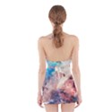 Galaxy paint Halter Dress Swimsuit  View2