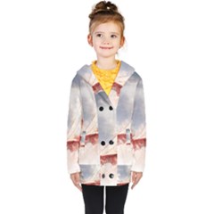 Golden Bridge Kids  Double Breasted Button Coat by goljakoff