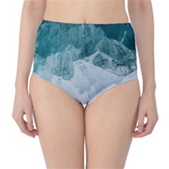 Blue Waves Classic High-waist Bikini Bottoms by goljakoff