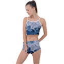 Blue mountain Summer Cropped Co-Ord Set View1