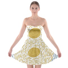 Sunshine Strapless Bra Top Dress by goljakoff
