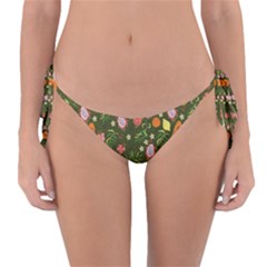 Tropical Fruits Love Reversible Bikini Bottom by designsbymallika