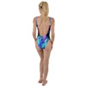 Title Wave, Blue, Crashing, Wave, Natuere, Abstact, File Img 20201219 024243 200 High Leg Strappy Swimsuit View2