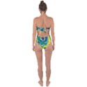 Vector Vivid Marble Pattern 14 Tie Back One Piece Swimsuit View2
