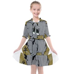 Chinese New Year ¨c Year Of The Ox Kids  All Frills Chiffon Dress by Valentinaart