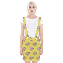 Floral Braces Suspender Skirt by Sparkle