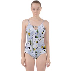 Tree Poppies  Cut Out Top Tankini Set by Sobalvarro