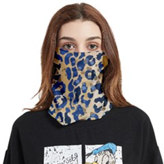 Leopard Skin  Face Covering Bandana (two Sides) by Sobalvarro