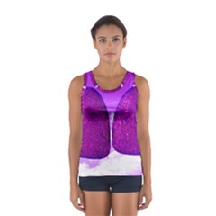 Two Hearts Sport Tank Top  by essentialimage