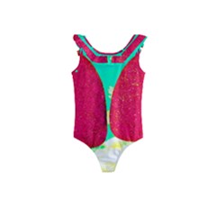 Two Hearts Kids  Frill Swimsuit by essentialimage