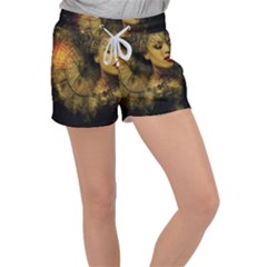 Surreal Steampunk Queen From Fonebook Velour Lounge Shorts by 2853937