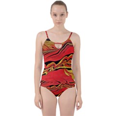 Warrior s Spirit  Cut Out Top Tankini Set by BrenZenCreations