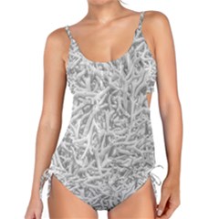 Dry Roots Texture Print Tankini Set by dflcprintsclothing