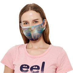 Colorful Galaxy Crease Cloth Face Mask (adult) by ExtraGoodSauce